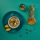 Ananászos csirke rizzsel