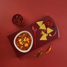 Chilis bab csicseriborsóval