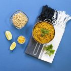 Spanyol paella csirkehússal