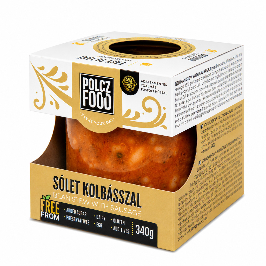 Sólet Kolbásszal – doboz