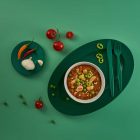 Zöldborsós csirke rizzsel