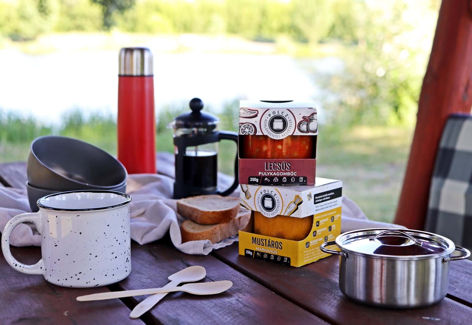 Kemping az ország legszebb tájain