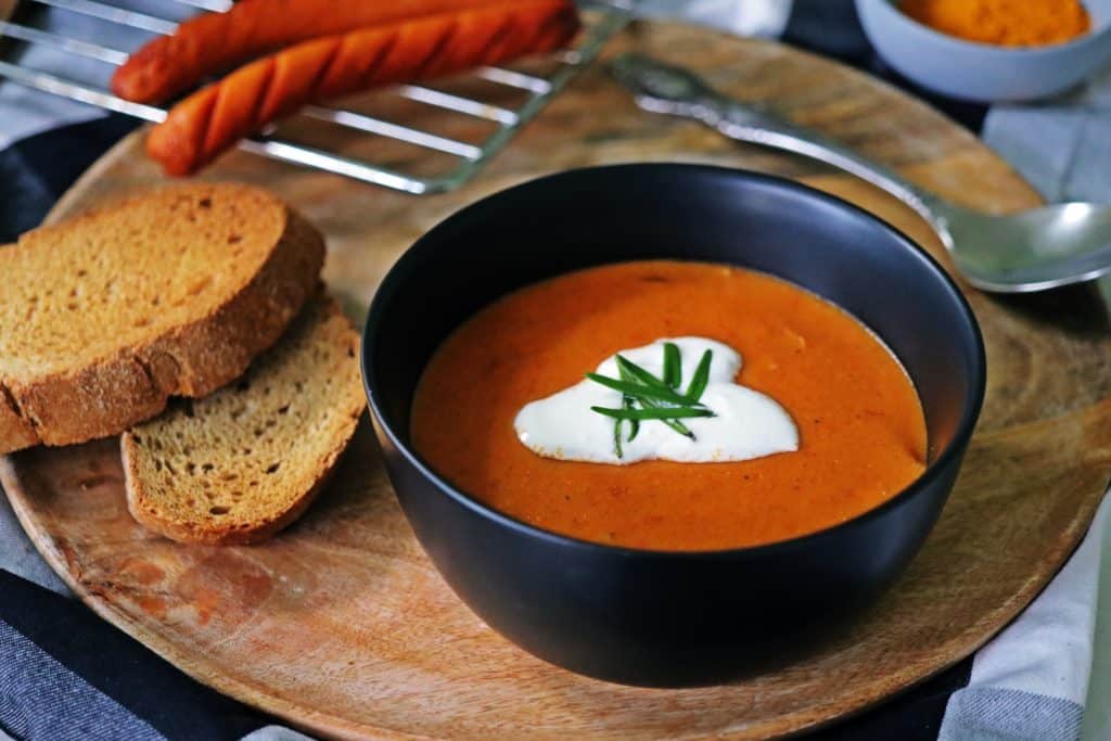 Magyaros főzelék indiai csicseriborsó raguból.