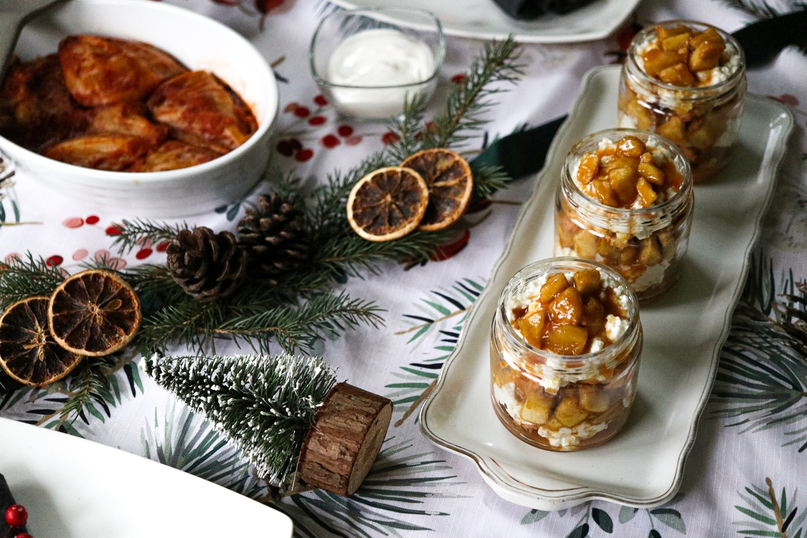 POLCZ karácsonyi menü az ünnepi asztalon