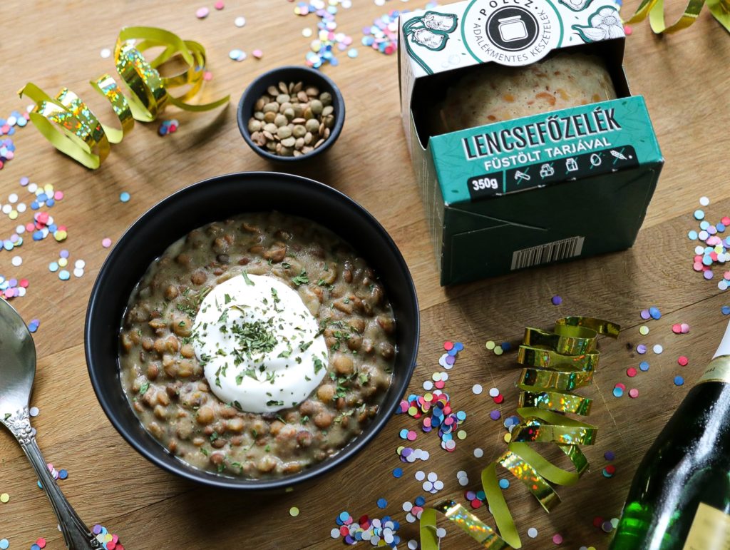 lencsefőzelék füstölt tarjával