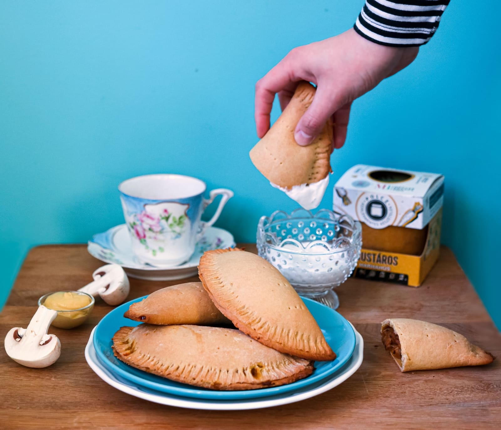 Angol húsos pite POLCZ módra