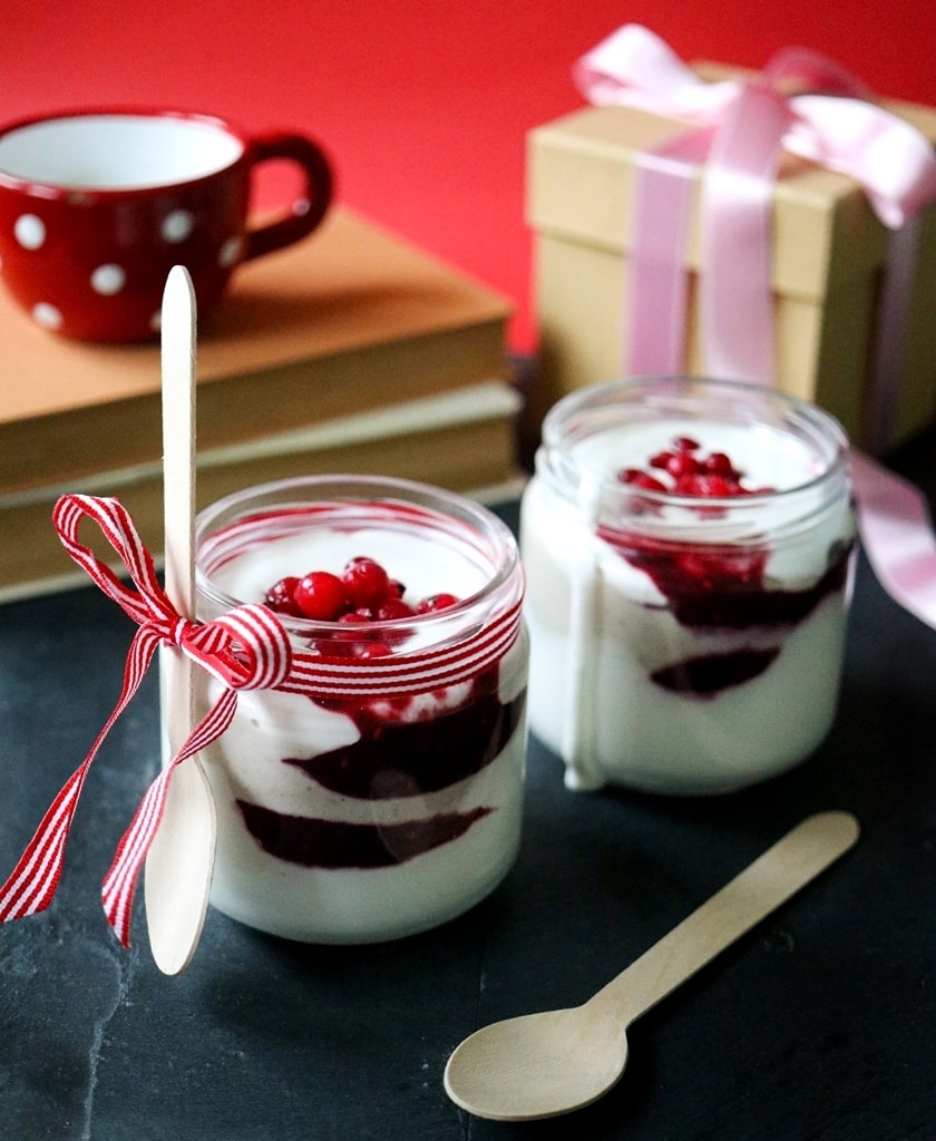 Valentin-napi ízharmónia - gesztenyés pohárkrém