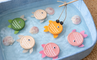 Kreatív játék újrahasznosított anyagokból