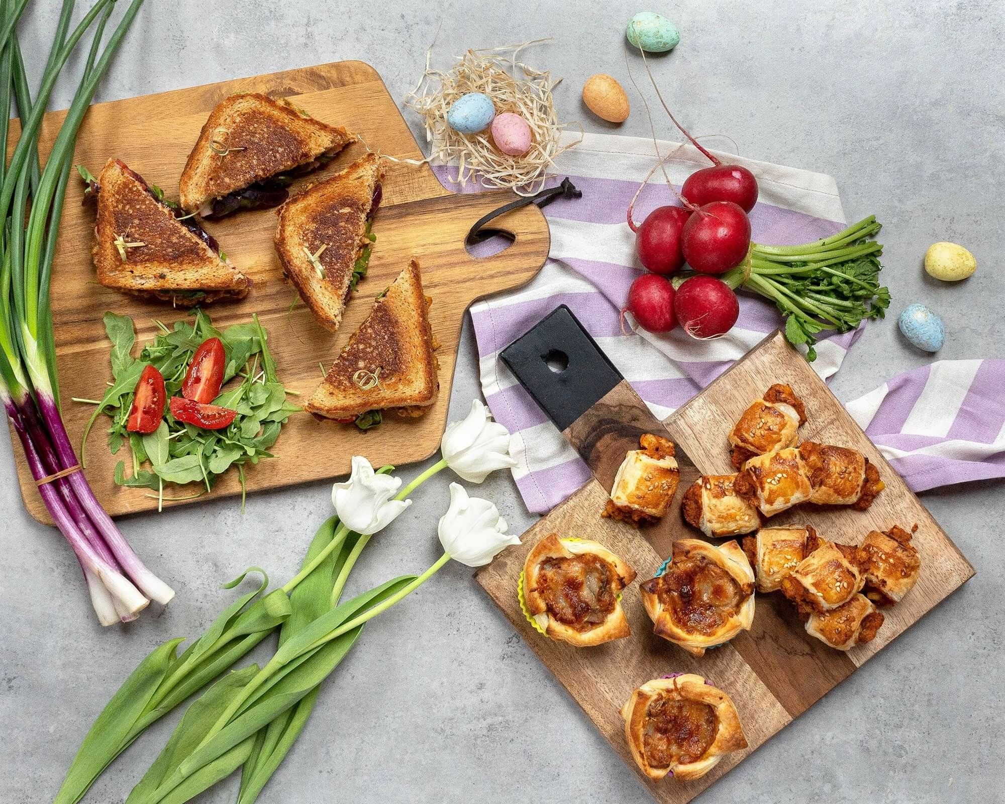 Gyors falatkák a húsvéti ételek mellé