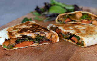 Szupergyors tortilla tekercs – tele minden jóval